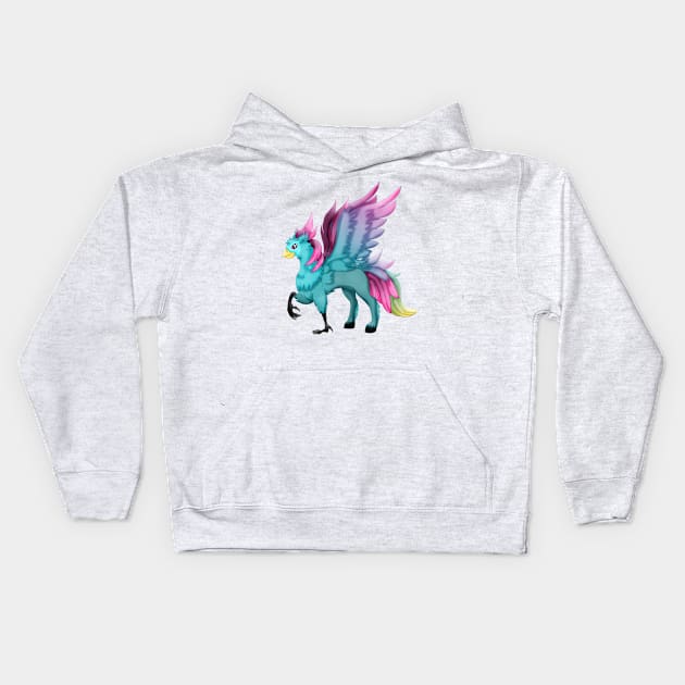 Hippogriff Kids Hoodie by jotakaanimation